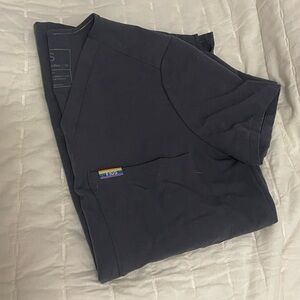 FIGS Catarina Top - Charcoal Grey Pride Collection